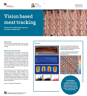 Vision based meat tracking