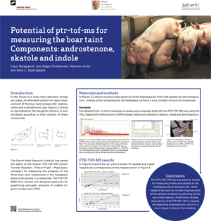 POSTERpotential of ptr-tof-ms for measuringpicture