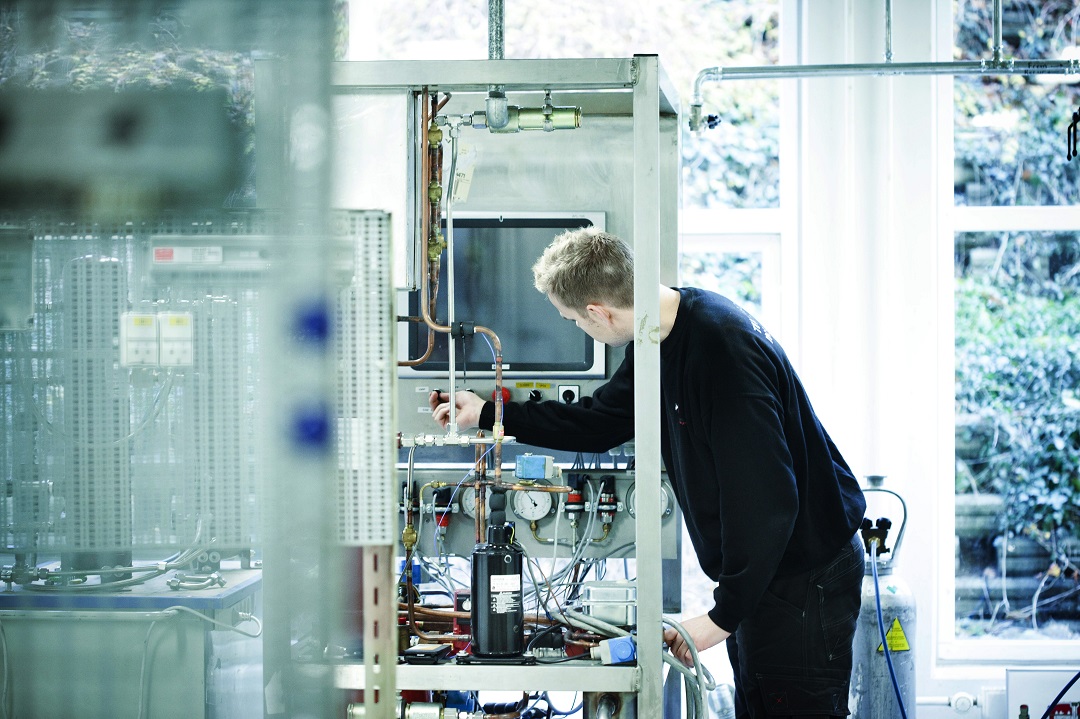 Training Course Refrigeration Plant with CO2, Theory and Handson