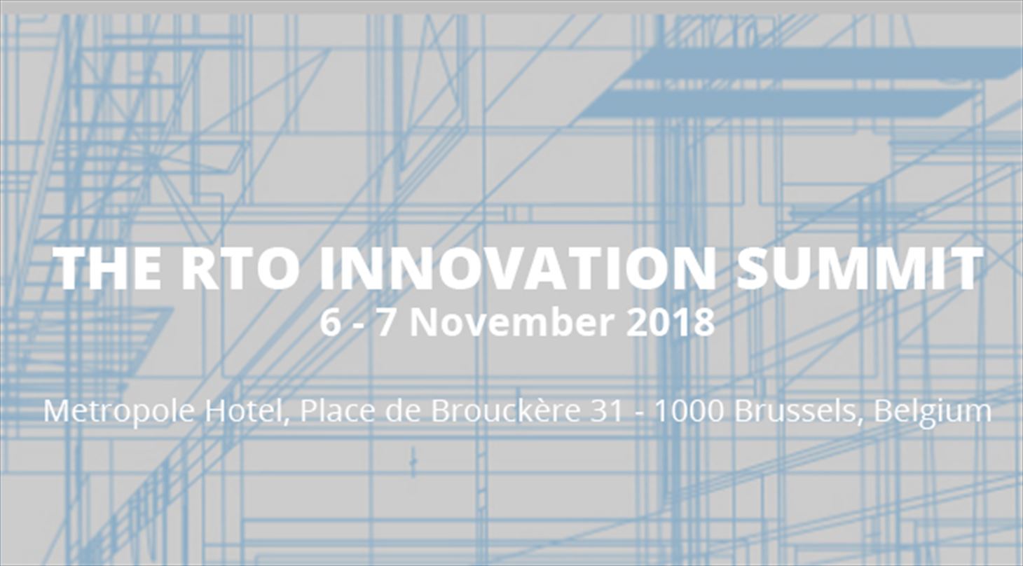 The RTO Innovation Summit Bruxelles