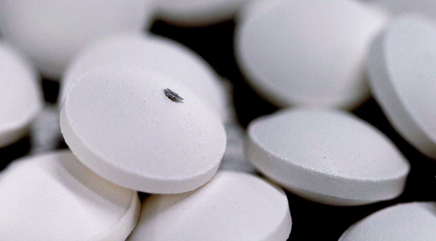 Undersøgelse af fremmedlegeme på tablet