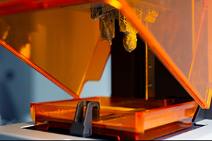 Close-up af 3D-printer VPP