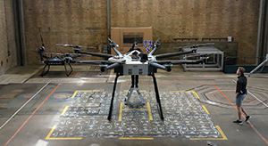Drone med 3D-print beslag
