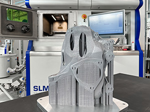 3D-printet metalemne