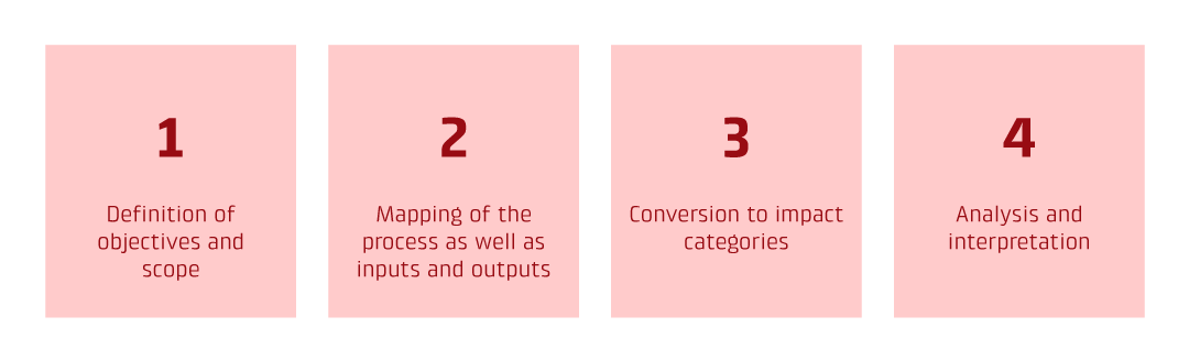 The steps of an