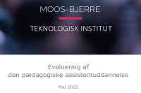 Billede af forsiden af rapporten: Evaluering af den pdagogiske assistentuddannelse
