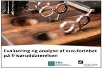 Forside til evaluering og analyse af frisruddannelsen