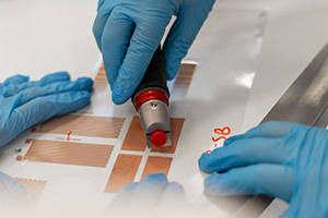 Printet elektronik i kobber