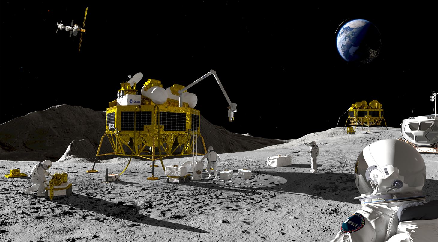 robots in space