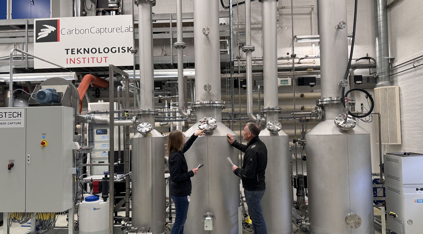Our Carbon Capture Lab focuses on next-generation CO₂ capture technologies, enabling companies to test prototypes at a manageable and commercially viable scale.
At the facility, projects and companies can test technologies aimed at reducing ene